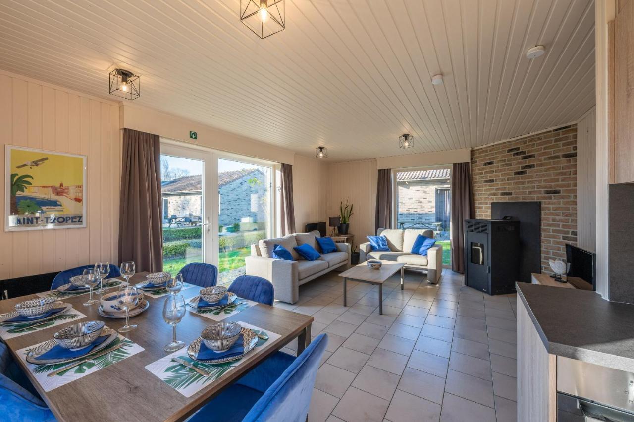 Westende Marinapark Bungalow Blue Middelkerke Buitenkant foto