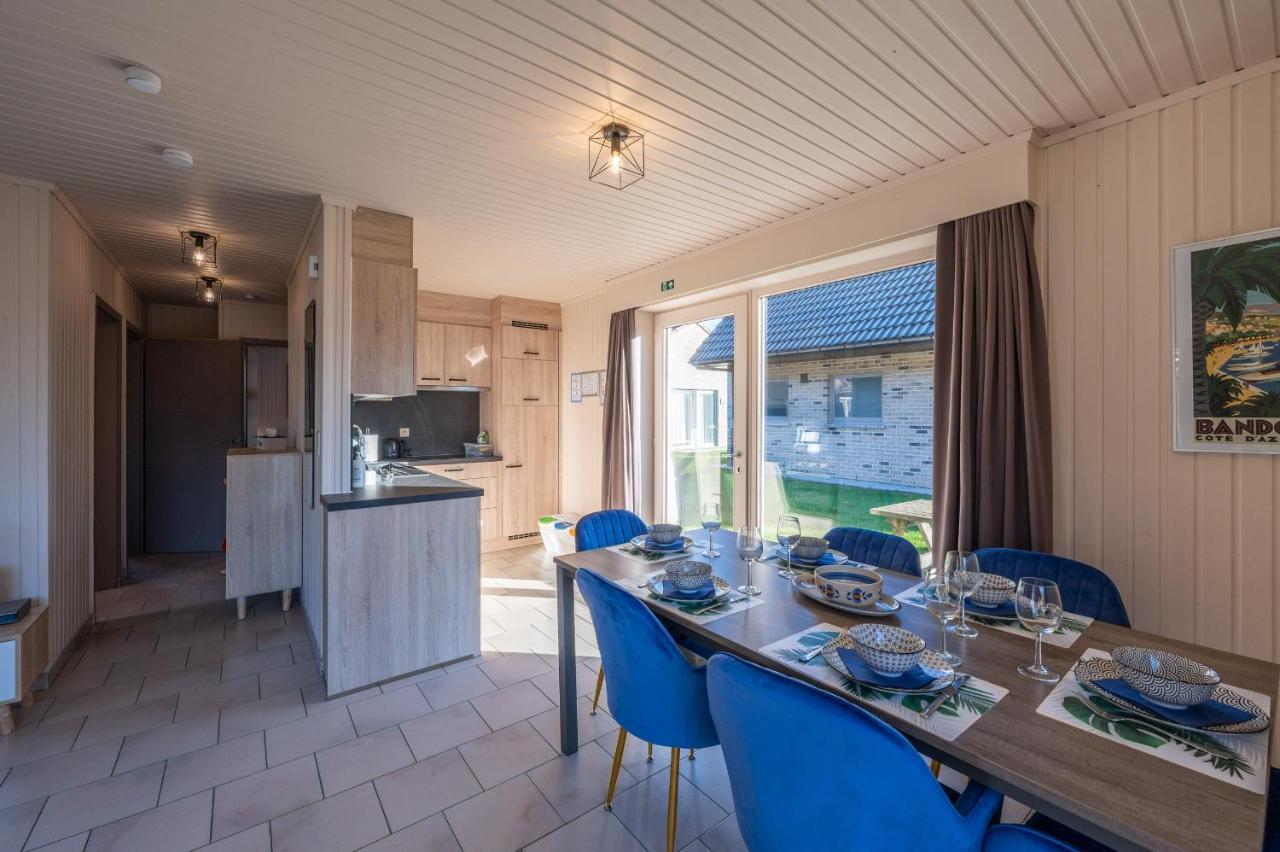 Westende Marinapark Bungalow Blue Middelkerke Buitenkant foto